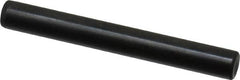 Holo-Krome - 6mm Diam x 50mm Pin Length Grade 8 Alloy Steel Standard Dowel Pin - Black Luster Finish, C 60 (Surface) & C 50-58 Hardness, 1 Beveled & 1 Rounded End - Exact Tooling