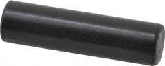 Holo-Krome - 8mm Diam x 30mm Pin Length Grade 8 Alloy Steel Standard Dowel Pin - Black Luster Finish, C 60 (Surface) & C 50-58 Hardness, 1 Beveled & 1 Rounded End - Exact Tooling
