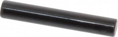 Holo-Krome - 8mm Diam x 50mm Pin Length Grade 8 Alloy Steel Standard Dowel Pin - Black Luster Finish, C 60 (Surface) & C 50-58 Hardness, 1 Beveled & 1 Rounded End - Exact Tooling