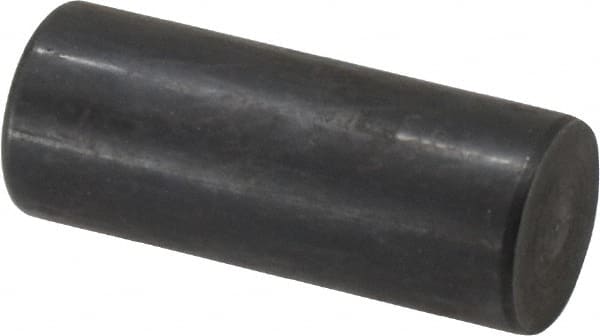 Holo-Krome - 20mm Diam x 50mm Pin Length Grade 8 Alloy Steel Standard Dowel Pin - Black Luster Finish, C 60 (Surface) & C 50-58 Hardness, 1 Beveled & 1 Rounded End - Exact Tooling
