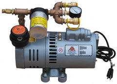 AIR Systems - Supplied Air (SAR) Compressors; Includes Filtration Panel & Hose: No ; Maximum Number of Connections: 2-Man ; Coupling Type: Hansen ; Maximum PSI: 10 ; Cubic Feet per Minute (CFM): 9.00 ; Horsepower (HP): 0.75 - Exact Tooling