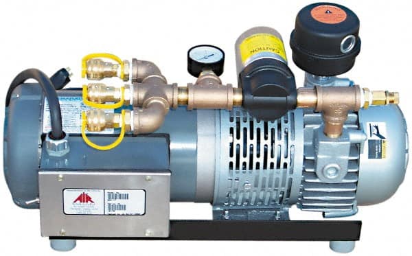 AIR Systems - Supplied Air (SAR) Compressors; Includes Filtration Panel & Hose: No ; Maximum Number of Connections: 3-Man ; Coupling Type: Schrader ; Maximum PSI: 15 ; Cubic Feet per Minute (CFM): 12.00 ; Horsepower (HP): 1.50 - Exact Tooling