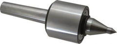 Riten - MT4 Taper Shank, 3-1/16" Head Diam 4,500 Lb Capacity Live Center - 5,000 Max RPM, 2-25/32" Head Length, 1/2" Point Diam, 2-5/8" Point Len, 1,100 Lb Max Workpc, 3/4" Long Tip, 3/4" Tip Diam, Long Point - Exact Tooling