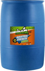 Mean Green - 55 Gal Drum Cleaner/Degreaser - Liquid, Biodegradable, Low Odor - Exact Tooling