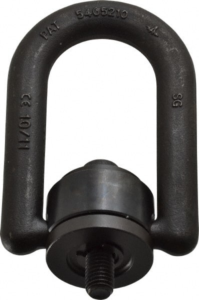 American Drill Bushing - 2,500 Lbs. Load Capacity, 3-1/2 Inch Wide x 5.31 Inch High x 2.56 Inch Opening, Extra Duty Center Pull Hoist Ring - Exact Tooling