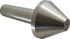 Royal Products - MT5 Taper Shank, 4.15" Head Diam 3,410 Lb Capacity Live Center - 4,500 Max RPM, 3" Head Length, 1-1/4" Point Diam, 3.01" Point Len, 860 Lb Max Workpc, 8-11/16" OAL, Bull Nose Point - Exact Tooling