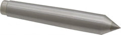 Royal Products - 0.7" Head Diam, Carbide-Tipped Steel Standard Point Solid Dead Center - 2MT Morse Taper, 0.7" Point Diam, 4-3/16" OAL - Exact Tooling
