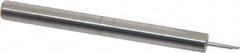 Accupro - 0.03" Min Bore Diam, 3/16" Max Bore Depth, 1/8 Shank Diam, Helical Boring Bar - Right Hand Cut, Solid Carbide, Bright Finish - Exact Tooling