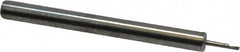 Accupro - 0.035" Min Bore Diam, 3/16" Max Bore Depth, 1/8 Shank Diam, Helical Boring Bar - Right Hand Cut, Solid Carbide, Bright Finish - Exact Tooling