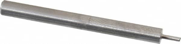 Accupro - 0.04" Min Bore Diam, 3/16" Max Bore Depth, 1/8 Shank Diam, Helical Boring Bar - Right Hand Cut, Solid Carbide, Bright Finish - Exact Tooling