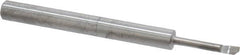 Accupro - 0.06" Min Bore Diam, 3/8" Max Bore Depth, 1/8 Shank Diam, Helical Boring Bar - Right Hand Cut, Solid Carbide, Bright Finish - Exact Tooling
