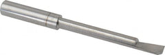 Accupro - 0.15" Min Bore Diam, 1-1/4" Max Bore Depth, 3/16 Shank Diam, Helical Boring Bar - Right Hand Cut, Solid Carbide, Bright Finish - Exact Tooling