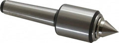 Royal Products - MT3 Taper Shank, 1-3/4" Head Diam 2,155 Lb Capacity Live Center - 6,000 Max RPM, 2.12" Head Length, 7/8" Point Diam, 1.07" Point Len, 885 Lb Max Workpc, 6-7/16" OAL, 3/8" Tip Diam, Standard Point - Exact Tooling