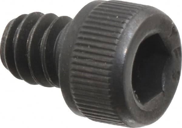 Value Collection - #10-24 UNC Hex Socket Drive, Socket Cap Screw - Alloy Steel, Black Oxide Finish, Fully Threaded, 1/4" Length Under Head - Exact Tooling
