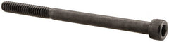 Value Collection - #10-24 UNC Hex Socket Drive, Socket Cap Screw - Alloy Steel, Black Oxide Finish, Partially Threaded, 2-3/4" Length Under Head - Exact Tooling