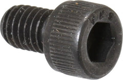 Value Collection - #10-32 UNF Hex Socket Drive, Socket Cap Screw - Alloy Steel, Black Oxide Finish, Fully Threaded, 5/16" Length Under Head - Exact Tooling