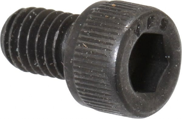 Value Collection - #10-32 UNF Hex Socket Drive, Socket Cap Screw - Alloy Steel, Black Oxide Finish, Fully Threaded, 3/8" Length Under Head - Exact Tooling