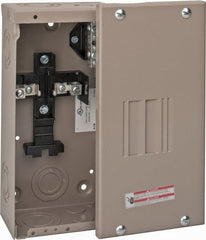 Eaton Cutler-Hammer - 2 Circuits, 120/240 VAC, 70 Amp Main, 14-2 AWG, Surface, Indoor Main Lug Load Center - 1 Phase, 1 NEMA Rating, 4-1/2 Inch Wide x 3.13 Inch Deep x 9-1/2 Inch High - Exact Tooling