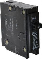 Eaton Cutler-Hammer - 25 Amp, 120/240 VAC, 1 Pole, Plug In Type BR Circuit Breaker - Thermal Magnetic Trip, 10 kA Breaking Capacity, 14-4 AWG - Exact Tooling