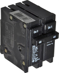 Eaton Cutler-Hammer - 40 Amp, 120/240 VAC, 2 Pole, Plug In Type BR Circuit Breaker - Thermal Magnetic Trip, 10 kA Breaking Capacity, 14-4 AWG - Exact Tooling
