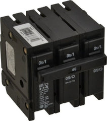 Eaton Cutler-Hammer - 40 Amp, 240 VAC, 3 Pole, Plug In Type BR Circuit Breaker - Magnetic Trip, 10 kA Breaking Capacity, 14-4 AWG - Exact Tooling