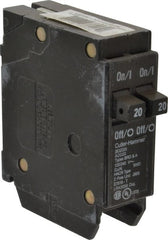 Eaton Cutler-Hammer - 20/20 Amp, 120 VAC, 2 Pole, Plug In Type BD Duplex Circuit Breaker - Thermal Magnetic Trip, 14-4 AWG - Exact Tooling
