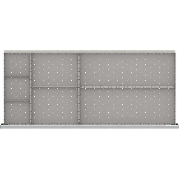 LISTA - 7-Compartment Drawer Divider Layout for 3.15" High Drawers - Exact Tooling