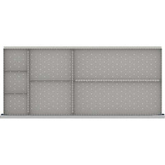 LISTA - 7-Compartment Drawer Divider Layout for 3.15" High Drawers - Exact Tooling