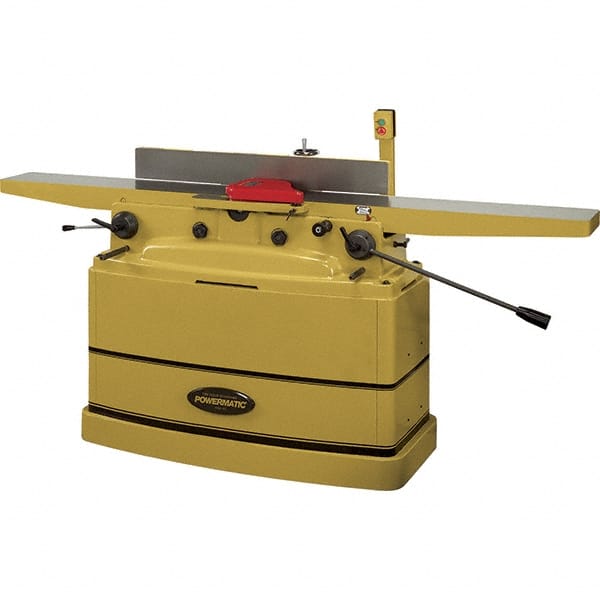 Jet - 7,000 RPM, 8" Cutting Width, 1/2" Cutting Depth, Jointer - 4-3/4" Fence Height, 38-3/16" Fence Length, 2 hp - Exact Tooling