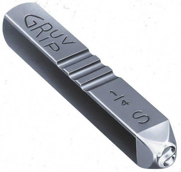 Made in USA - 1/32" Character Size, T Character, Heavy Duty Individual Steel Stamp - Exact Tooling