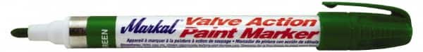 Markal - Green Permanent Marker - Felt Tip - Exact Tooling