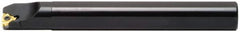 Carmex - Internal Thread, Right Hand Cut, 1-1/4" Shank Width x 1-1/4" Shank Height Indexable Threading Toolholder - 10" OAL, 27IR Insert Compatibility, SI Toolholder, Series SIR - Exact Tooling