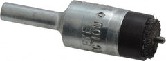 Osborn - 1/2" Brush Diam, End Brush - 1/4" Diam Shank, 3/32" Pilot Diam, 25,000 Max RPM - Exact Tooling