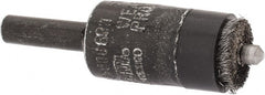 Osborn - 1/2" Brush Diam, End Brush - 1/4" Diam Shank, 5/32" Pilot Diam, 25,000 Max RPM - Exact Tooling