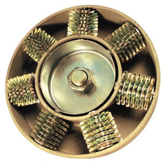 Desmond - 21 Piece Replacement Dresser Cutter Set - Grinding Wheel Dresser, For 4" Diam Tools with 5/8-11 Arbor - Exact Tooling