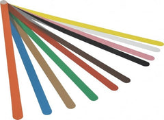 Precision Brand - 13 Piece, 0.001 to 0.03" Thick, Parallel Feeler Gage Set - 12" Leaf Length, 1/2" Wide, Plastic - Exact Tooling