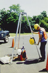Gemtor - Confined Space Entry & Retrieval Systems Hoist Type: Tripod Hoist Base: Portable - Exact Tooling