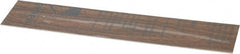 Gravotech - 10 Inch Long x 2 Inch High, Plastic Engraving Stock - Light Walnut and White - Exact Tooling