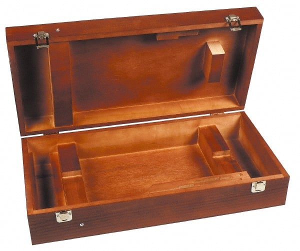 Starrett - Wood, Height Gage Wood Case - For Use with 12 Inch 3752 Electronic Height Gage - Exact Tooling