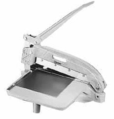 Gravotech - 1/8 Inch Shank Diameter, 0.02 Inch Tip Size, Metal, Engraving Plate Stock Shear with Guard - Use on Plastic - Exact Tooling