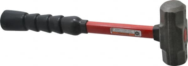 Proto - 2-1/2 Lb Head, 14" Long Sledge Hammer - Steel Head, Fiberglass Handle - Exact Tooling