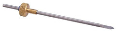 Gravotech - 11/64 Inch Shank Diameter, 0.09 Inch Tip Size, Carbide, Engraving Cutter - Use on Plastics - Exact Tooling
