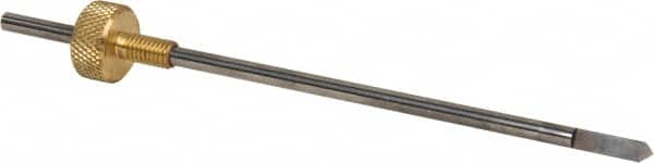 Gravotech - 1/8 Inch Shank Diameter, 0.01 Inch Tip Size, Carbide, Engraving Cutter - Use on Brass and Aluminum - Exact Tooling