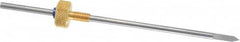 Gravotech - 1/8 Inch Shank Diameter, 0.01 Inch Tip Size, Carbide, Engraving Cutter - Use on Phenolic - Exact Tooling