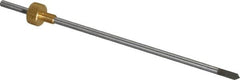 Gravotech - 11/64 Inch Shank Diameter, 0.01 Inch Tip Size, Carbide, Engraving Cutter - Use on Brass and Aluminum - Exact Tooling