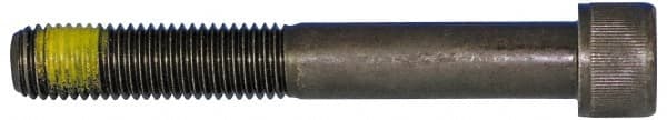 Value Collection - 1/2-13 UNC Hex Socket Drive, Socket Cap Screw - Alloy Steel, Black Oxide Finish, Partially Threaded, 7" Length Under Head - Exact Tooling
