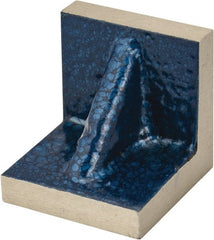 Suburban Tool - 2" Wide x 2" Deep x 2" High Cast Iron Machined Angle Plate - Standard Plate, Flat Surface, Single Web, 1/2" Thick, Single Plate - Exact Tooling