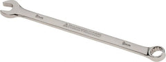 Armstrong - 9mm 12 Point Offset Combination Wrench - 15° Offset Angle, 6-1/8" OAL, Steel, Polished Finish - Exact Tooling