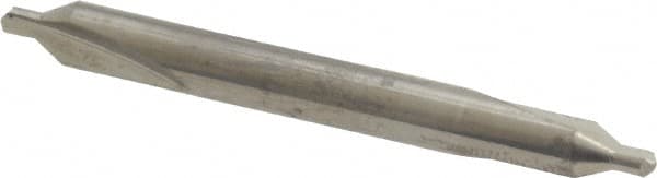 SGS - #2 Plain Cut 60° Incl Angle Solid Carbide Combo Drill & Countersink - Exact Tooling