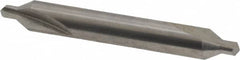 SGS - #3 Plain Cut 60° Incl Angle Solid Carbide Combo Drill & Countersink - Exact Tooling